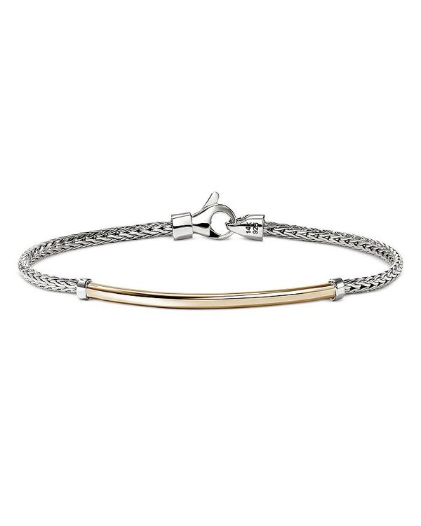 ジョン・ハーディー レディース アクセサリー ブレスレット・バングル・アンクレット JOHN HARDY Sterling Silver & 14K Yellow Gold JH Essentials Bracelet Silver シルバー
