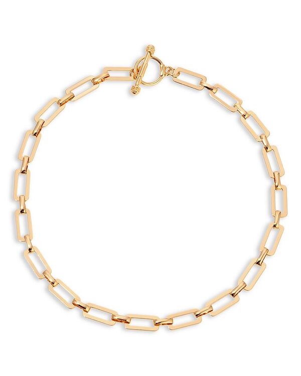 エティカ レディース アクセサリー ネックレス・チョーカー・ペンダントトップ レース Ettika Golden Flat Rectangle Chain Necklace 15\