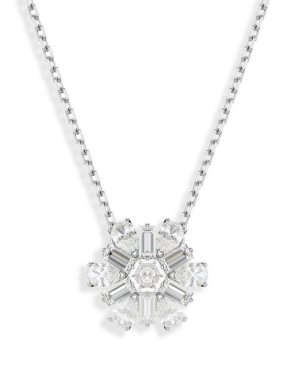 スワロフスキー レディース アクセサリー ネックレス・チョーカー・ペンダントトップ レース Swarovski Idyllia Snowflake Pendant Necklace 14.87\