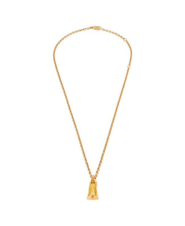 BALENCIAGA Nano スリム ネックレス ゴールド 新作 Nano Thin Necklace in Gold | Balenciaga NL