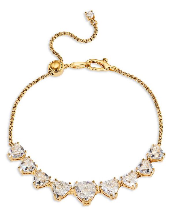 ナディール レディース アクセサリー ブレスレット・バングル・アンクレット Nadri Luxor Trillion Cubic Zirconia Slider Bracelet Gold ゴールド