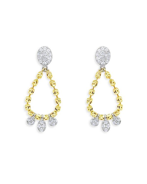 メイラティ レディース アクセサリー ピアス・イヤリング Meira T 14K Gold Diamond Barrel Chain Loop Earrings Gold ゴールド 125,400円