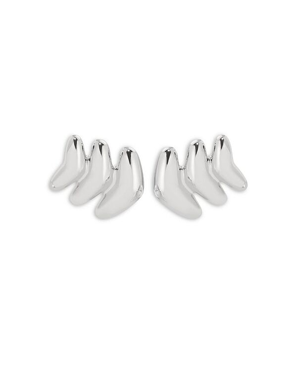 エティカ レディース アクセサリー ピアス・イヤリング Ettika Metal Moderna Stud Earrings Silver シルバー