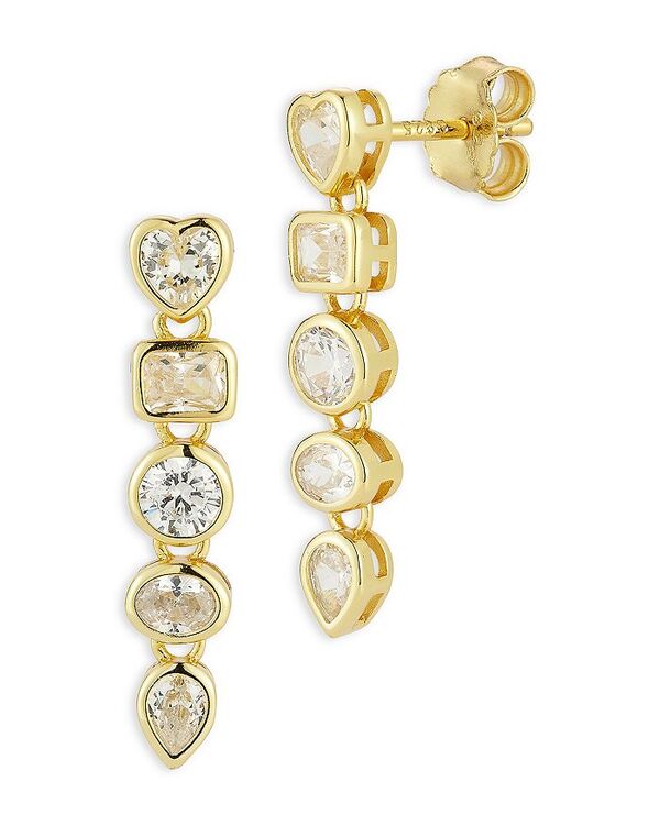 アクア レディース アクセサリー ピアス・イヤリング AQUA Mixed Shape Dangle Earrings Exclusive Gold ゴールド