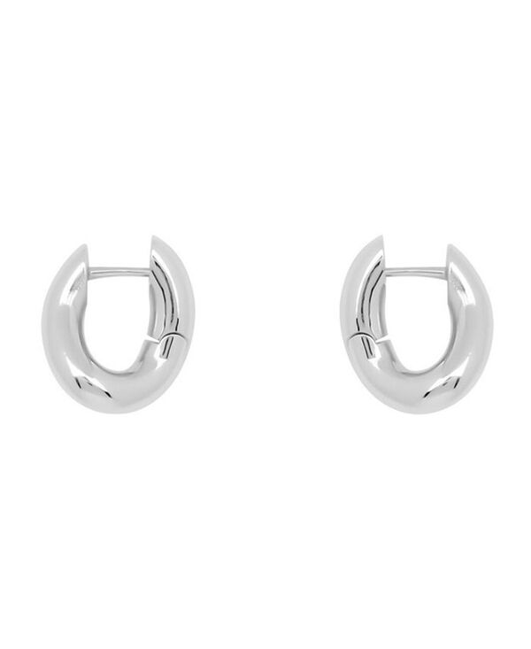 バレンシアガ レディース アクセサリー ピアス・イヤリング Balenciaga Loop Xxs Earrings Silver シルバー