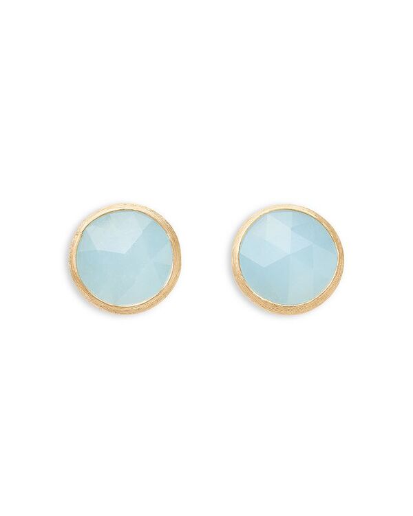 マルコ ビチェゴ レディース アクセサリー ピアス・イヤリング Marco Bicego 18K Yellow Gold Jaipur Color Aquamarine Oval Stud Earrings Gold/Aquamarine ゴールド