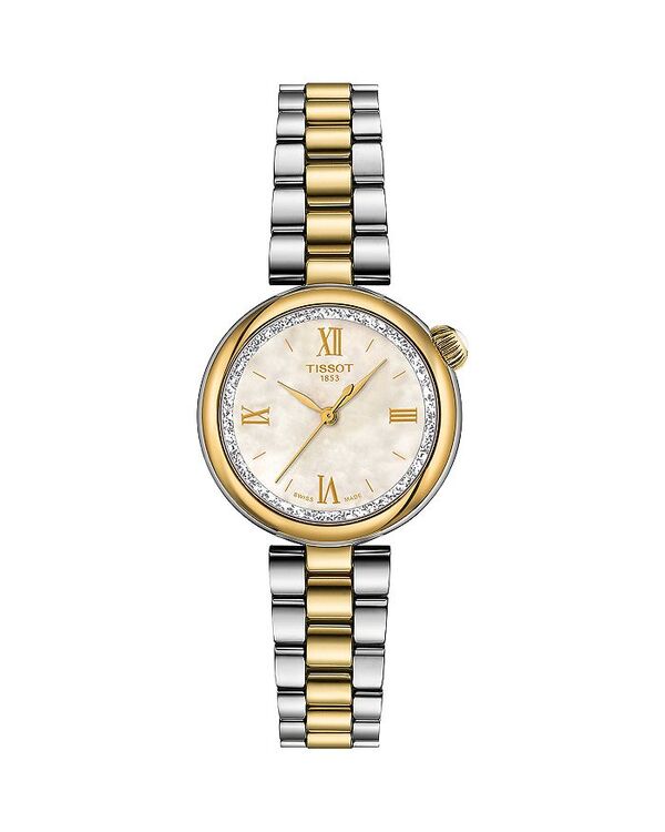 ティソット レディース アクセサリー 腕時計 Tissot Desir Watch 28mm White/Two Tone ホワイト