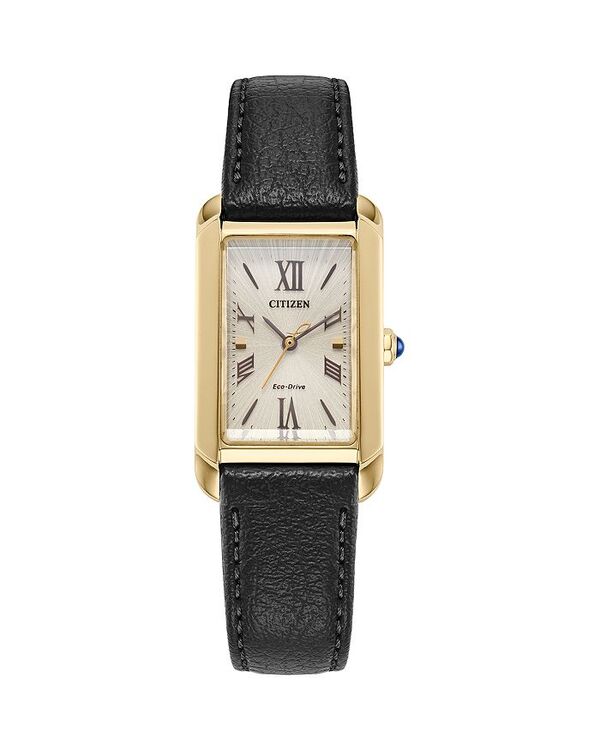 シチズン レディース アクセサリー 腕時計 Citizen Eco Drive Classic Bianca Watch 20mm x 32mm White/Black ホワイト