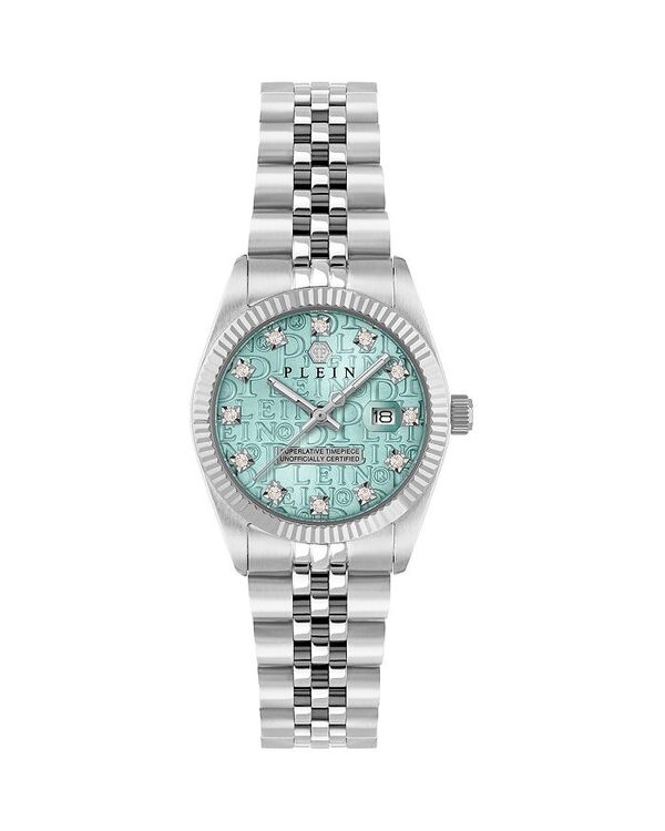 フィリッププレイン レディース アクセサリー 腕時計 PHILIPP PLEIN Date Superlative Watch 28mm Blue/Silver ブルー