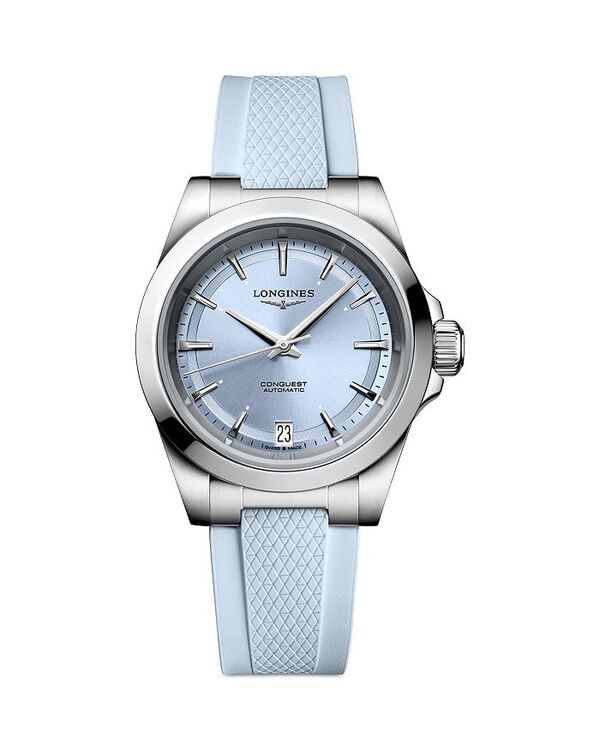 ロンジン レディース アクセサリー 腕時計 Longines Conquest Sunray Blue Watch 34mm Blue ブルー