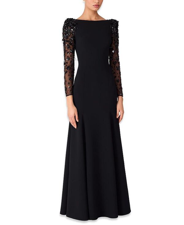 ジェニー・パッカム レディース トップス ワンピース マキシワンピース マキシ Jenny Packham Sylvia Maxi Dress Liquorice|ReVida 店