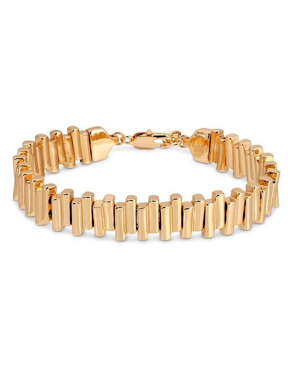 エティカ レディース アクセサリー ブレスレット・バングル・アンクレット Ettika Chunky Rectangular Link Bracelet Gold ゴールド