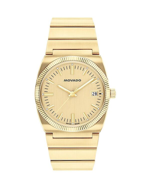 モバド レディース アクセサリー 腕時計 Movado Heritage Series Ondoplan Watch 36mm Gold ゴールド