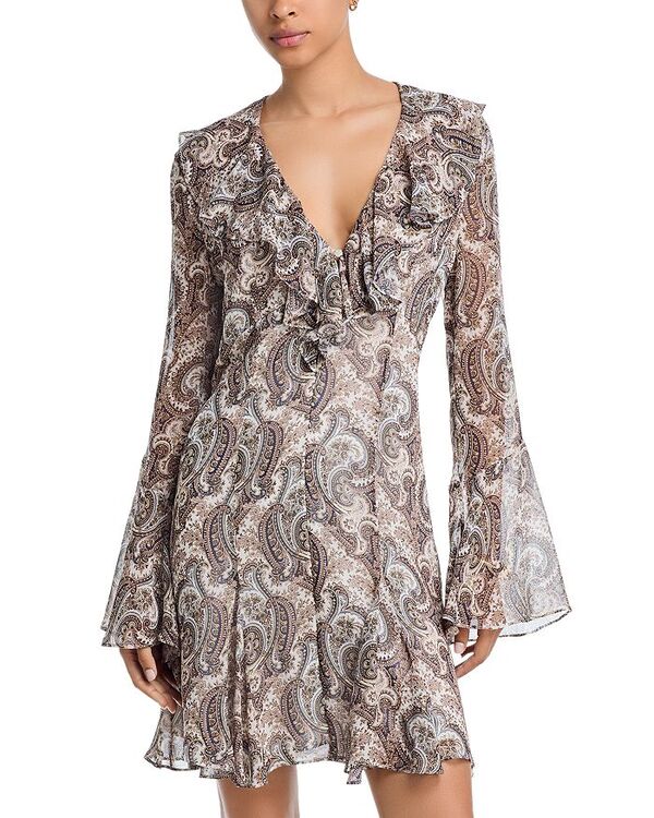 ヴェロニカ ベアード レディース トップス ワンピース シルク Veronica Beard Adrienne Silk Dress Dove Multi マルチカラー
