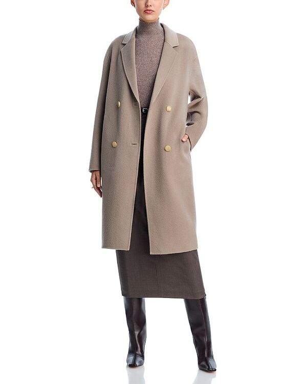 ラファイエットワンフォーエイト レディース アウター 厚地の外套 羊毛 Lafayette 148 New York Wool \u0026 Cashmere Coat Hickory