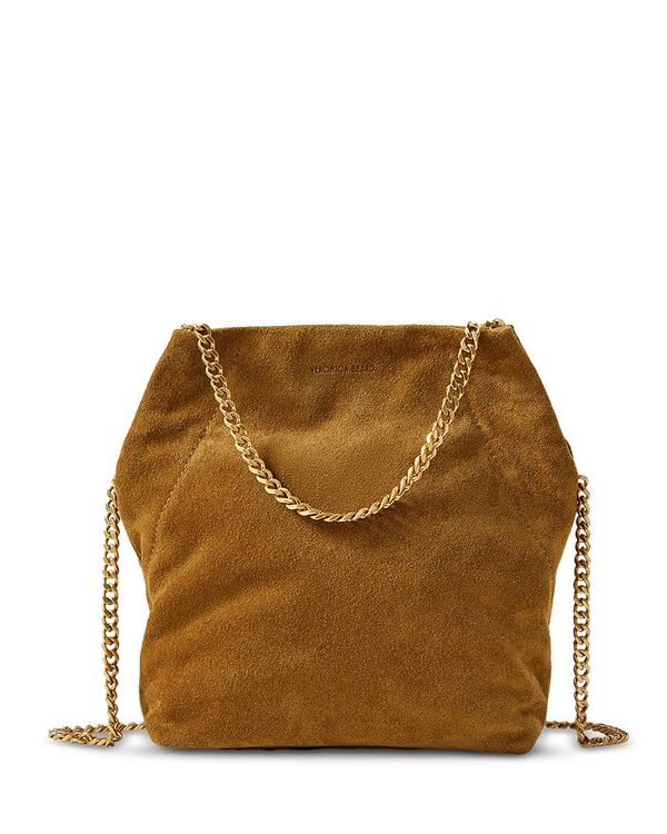 ヴェロニカ ベアード レディース バッグ ショルダーバッグ スエード Veronica Beard Small Suede Slouch Shoulder Bag Acorn