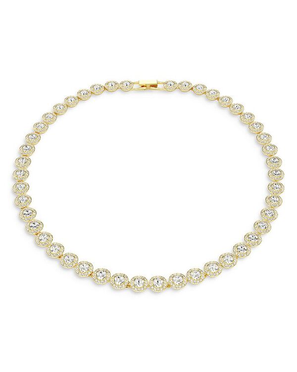 スワロフスキー レディース アクセサリー ネックレス・チョーカー・ペンダントトップ レース Swarovski Una Angelic Crystal Tennis Necklace 14.875-16.125\