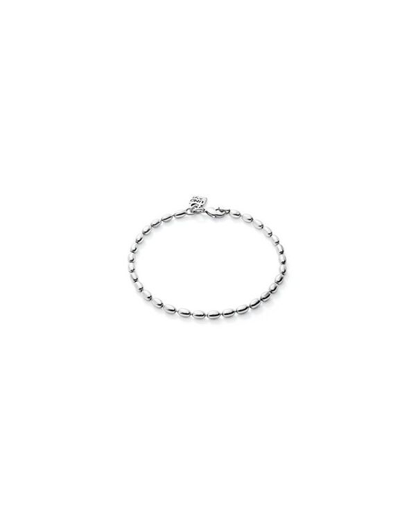 ウノデ 50 レディース アクセサリー ブレスレット・バングル・アンクレット UNOde50 Sterling Silver-Plated Charm Bracelet with Oval Links Silver シルバー 14,336円