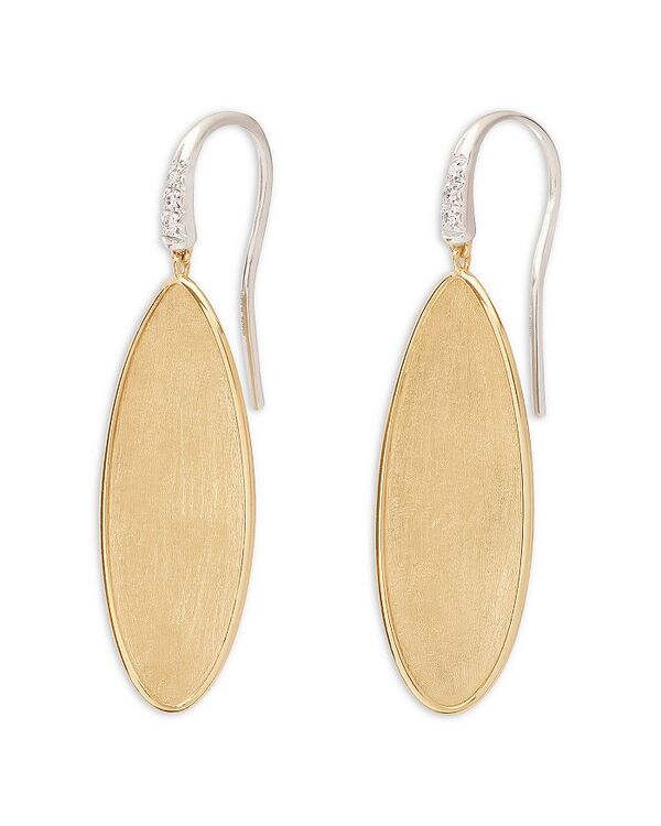 マルコ ビチェゴ レディース アクセサリー ピアス・イヤリング Marco Bicego 18K White & Yellow Gold Lunaria Twist Diamond Petal Drop Earrings Gold ゴールド