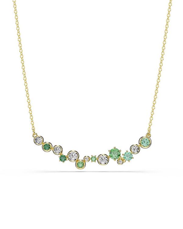 スワロフスキー レディース アクセサリー ネックレス・チョーカー・ペンダントトップ レース Swarovski Constella White & Green Crystal Collar Necklace 14.87\