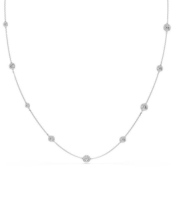 スワロフスキー レディース アクセサリー ネックレス・チョーカー・ペンダントトップ レース Swarovski Una Crystal Angelic Station Long Statement Necklace 31.5-35.375\
