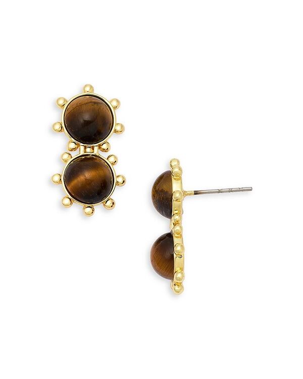 アクア レディース アクセサリー ピアス・イヤリング AQUA Drop Earrings - Exclusive Brown ブラウン
