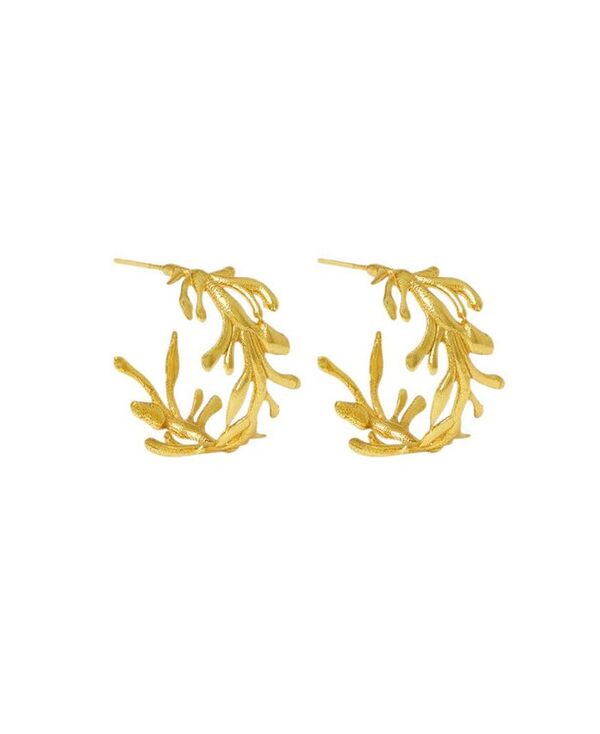 オットマンハンズ レディース アクセサリー ピアス・イヤリング Ottoman Hands Zephyr Hoop Earrings Gold ゴールド