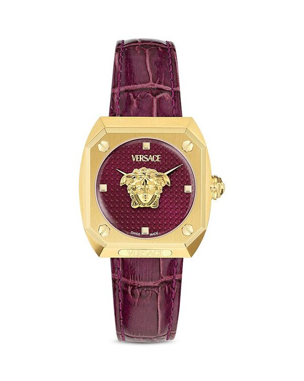 ヴェルサーチ レディース アクセサリー 腕時計 Versace Medusa Antares Watch 35mm Red/Red レッド