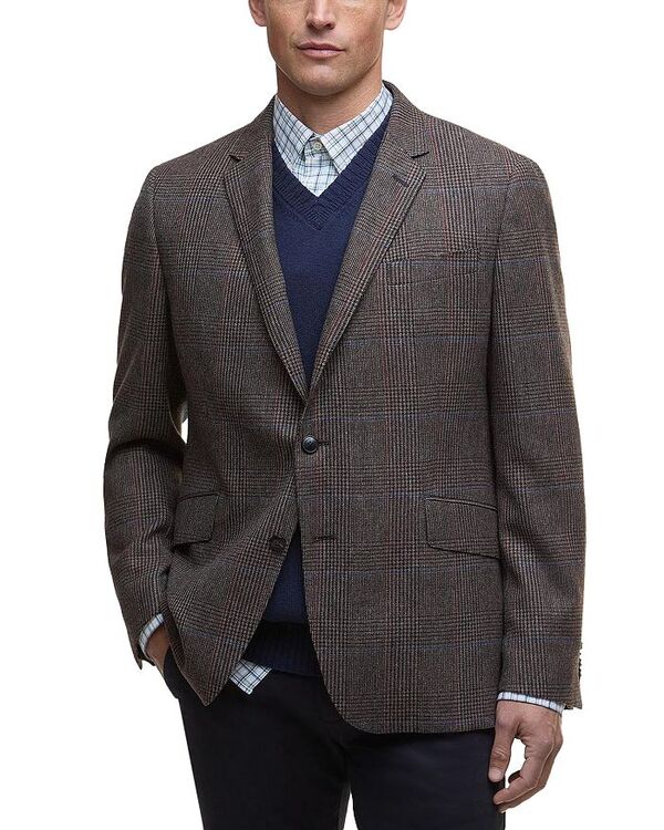 バブアー レディース アウター ジャケット・ブルゾン スリムフィット ブレザー Barbour Maxfield Country Slim Fit Blazer Brown ブラウン