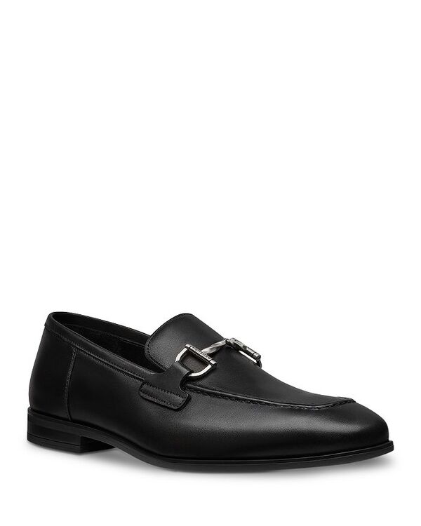 スチュアート ワイツマン レディース シューズ スリッポン・ローファー 置き目毛革 Stuart Weitzman Men\u0027s Simon Twistbit Slip On Loafers Black 黒いこと