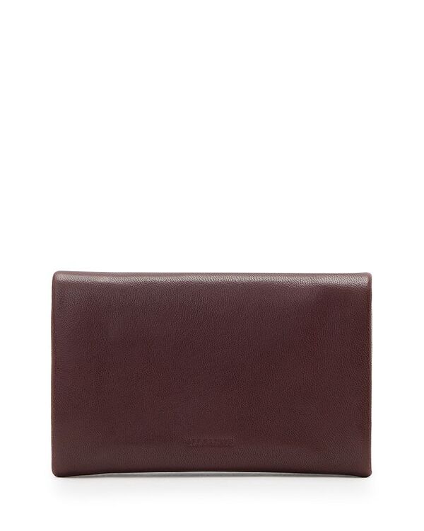 オールセインツ レディース アクセサリー 財布 ALLSAINTS Harluna Wallet Dark Red レッド