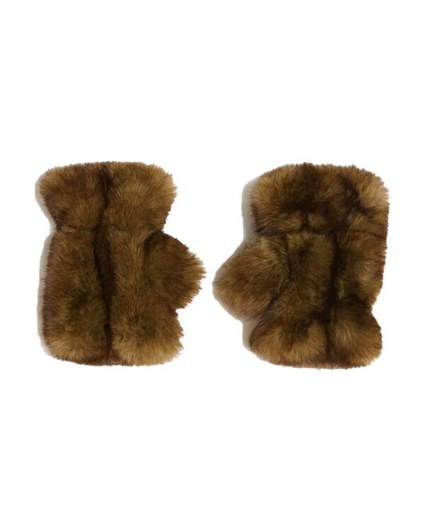 アパリス レディース アクセサリー 手袋 Apparis Ariel Faux Fur Fingerless Gloves Mink ミンク
