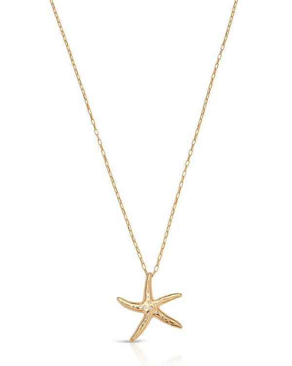 エティカ レディース アクセサリー ネックレス・チョーカー・ペンダントトップ レース Ettika Starfish Luxe Pendant Necklace 29.5\