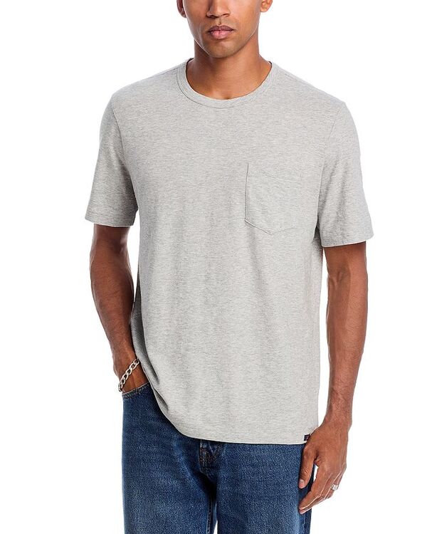 ファレティ メンズ トップス Tシャツ Faherty Sunwashed Tee Granite Heather ヘザー