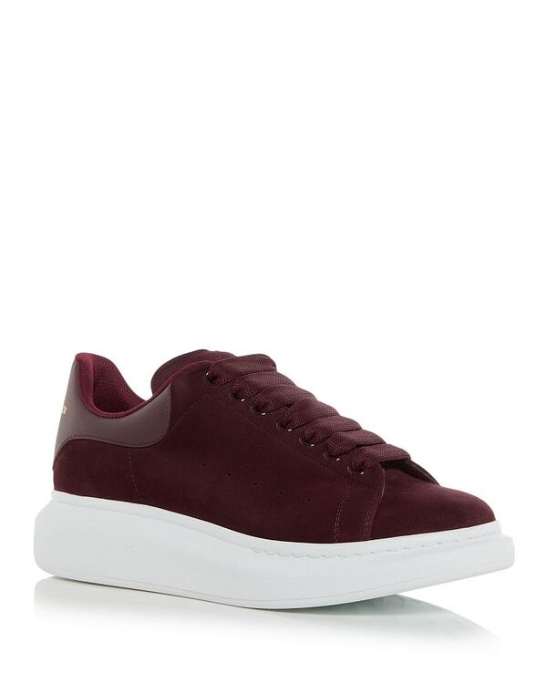 【送料無料】 マックイーン レディース スニーカー シューズ Men's Oversized Sneaker Oxblood画像