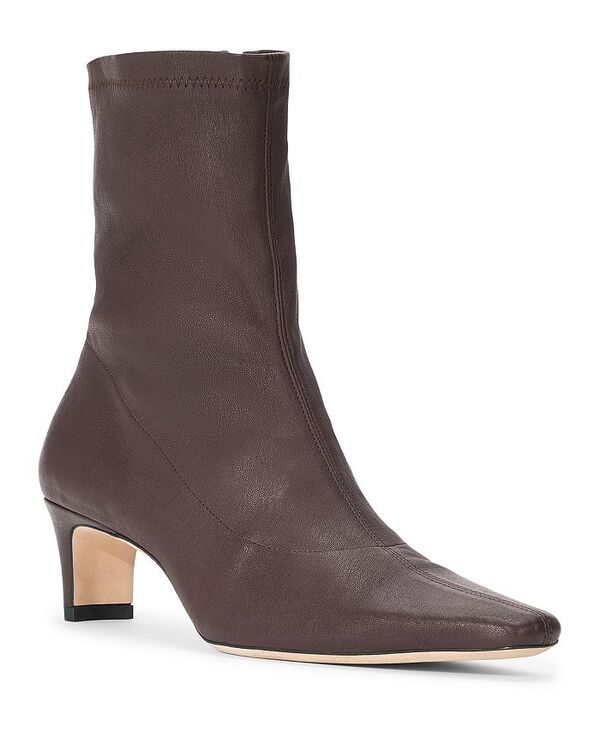スタウド レディース シューズ ブーツ・レインブーツ アンクル ブーツ STAUD Women's Wally Sock Ankle Boots Espresso