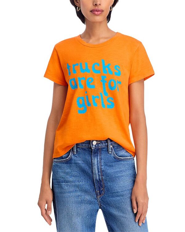 マザー レディース トップス Tシャツ MOTHER The Lil Sinful Tee ExuberanceTrucksRForGirls