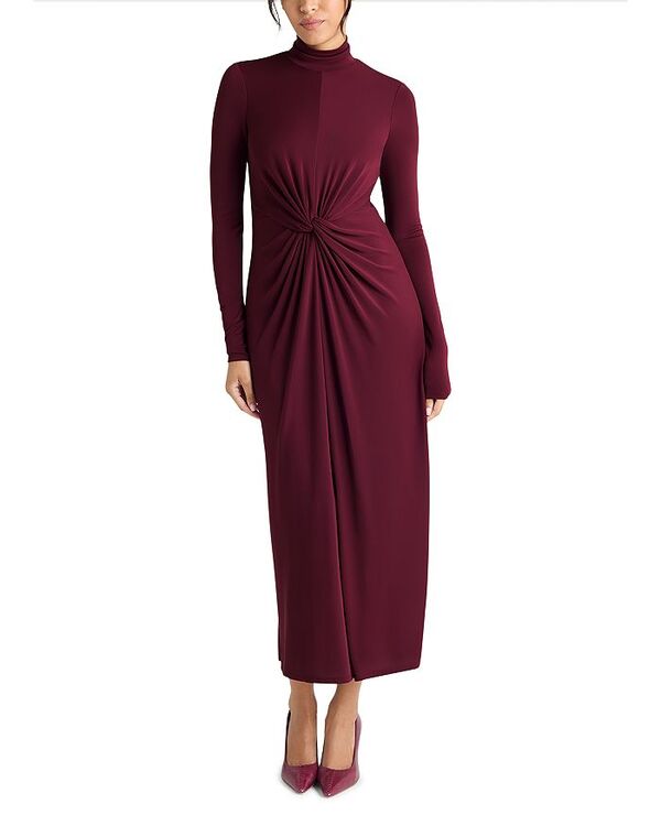 サンク セプト レディース トップス ワンピース モックネック Cinq Sept Tovianna Mock Neck Dress Mulberry