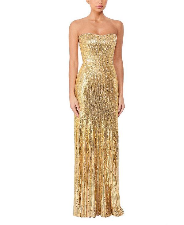 ジェニー・パッカム レディース トップス ワンピース Jenny Packham Sarai Gown Cashmere|ReVida 店