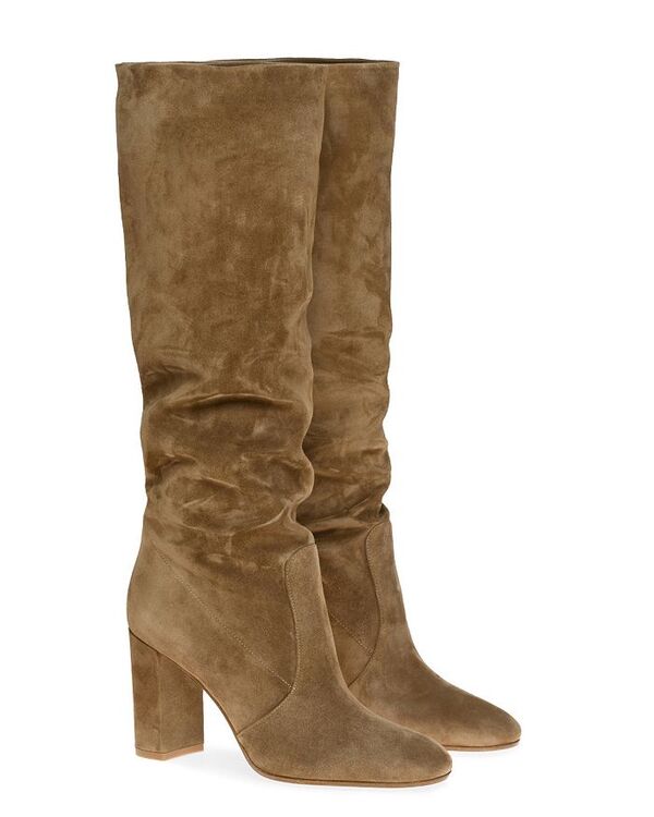 ジャンヴィト ロッシ レディース シューズ ブーツ・レインブーツ Gianvito Rossi Women's Glen Boots Brown Suede ブラウン