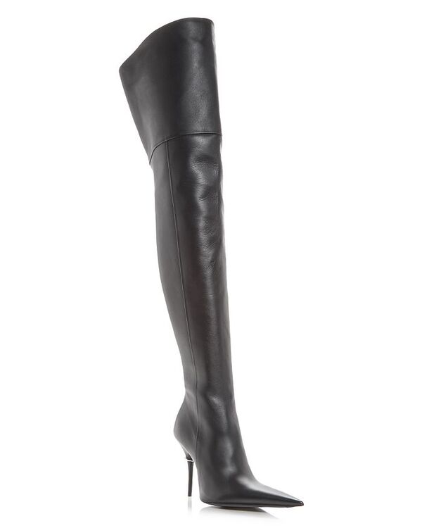 バレンシアガ レディース シューズ ブーツ・レインブーツ Balenciaga Women's Avenue After Over The Knee Boots Noir Multi マルチカラー