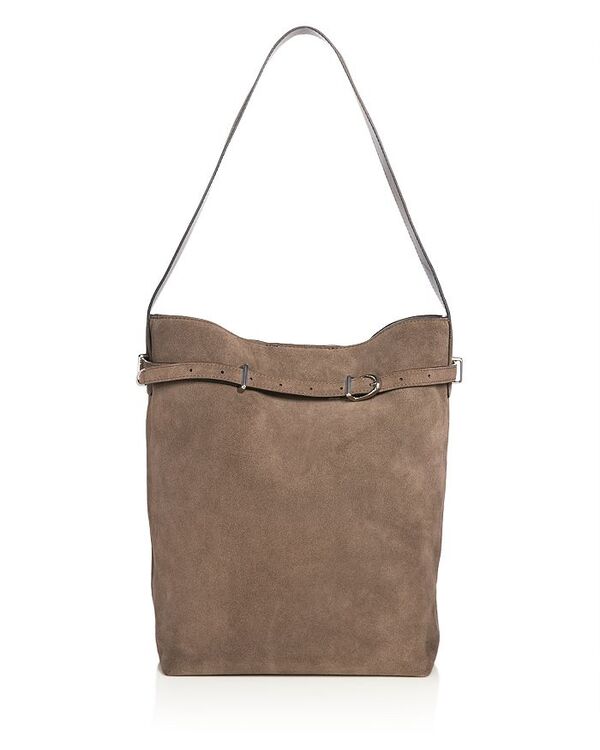メイドウェル レディース バッグ ハンドバッグ スエード Madewell The Belted Suede Satchel Bag Coastal Gray グレー 45,370円