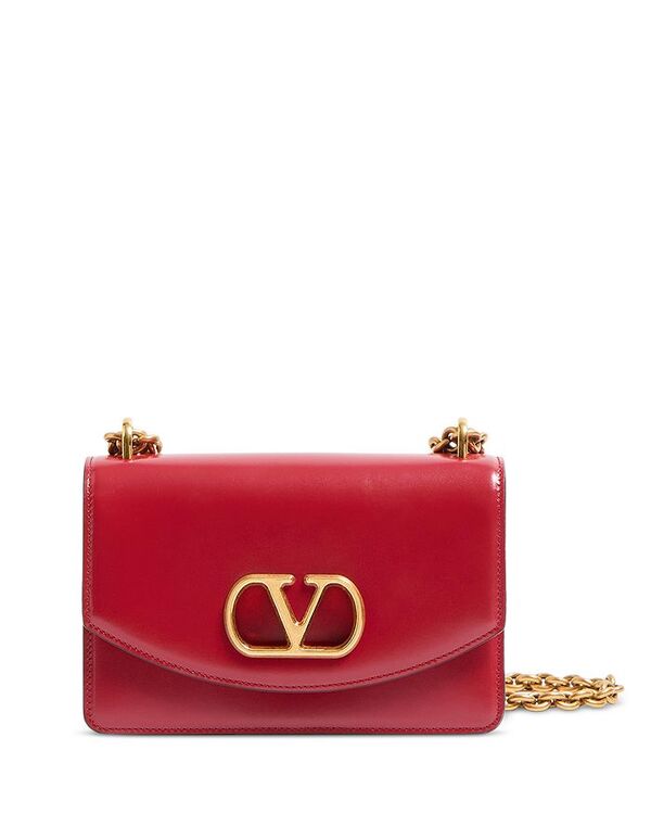 ヴァレンティノ レディース バッグ ショルダーバッグ ロゴ Valentino Garavani Small VLogo Vain Shoulder Bag Rosso Valentino