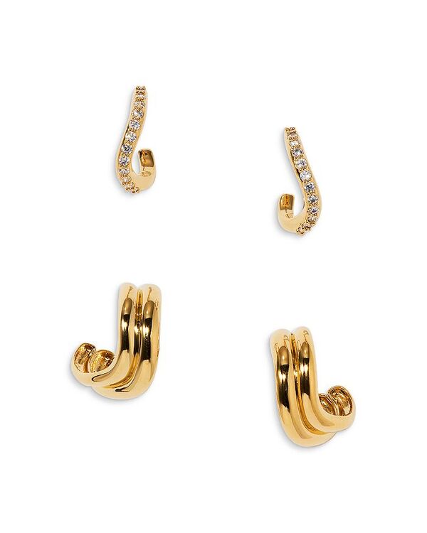 ナディール レディース アクセサリー ピアス・イヤリング Nadri Wavy Drop Earrings Set 0.5\