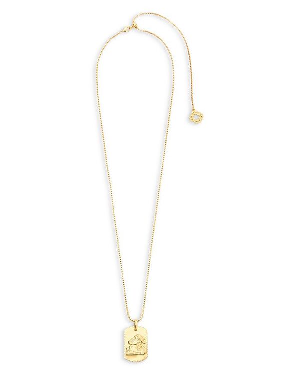 マージュ レディース アクセサリー ネックレス・チョーカー・ペンダントトップ レース Maje Zodiac Dog Tag Pendant Necklace 26.5\