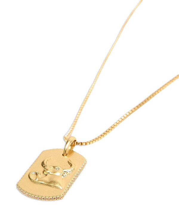 マージュ レディース アクセサリー ネックレス・チョーカー・ペンダントトップ レース Maje Zodiac Dog Tag Pendant Necklace 26.5\