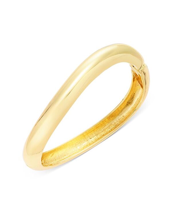 アクア レディース アクセサリー ブレスレット・バングル・アンクレット AQUA Wavy Bangle Bracelet - Exclusive Gold ゴールド