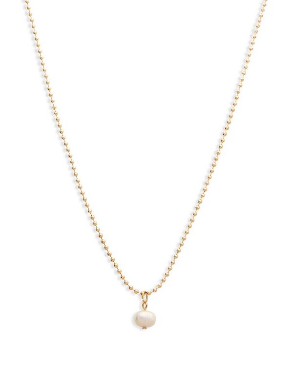 アクア レディース アクセサリー ネックレス・チョーカー・ペンダントトップ レース AQUA Cultured Freshwater Pearl Pendant Necklace 16-19\