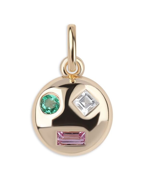 ムーン & メドウ レディース アクセサリー ネックレス・チョーカー・ペンダントトップ レース Moon & Meadow 14K Yellow Gold Multi Stone Mixed Cut Pendant Necklace 20\