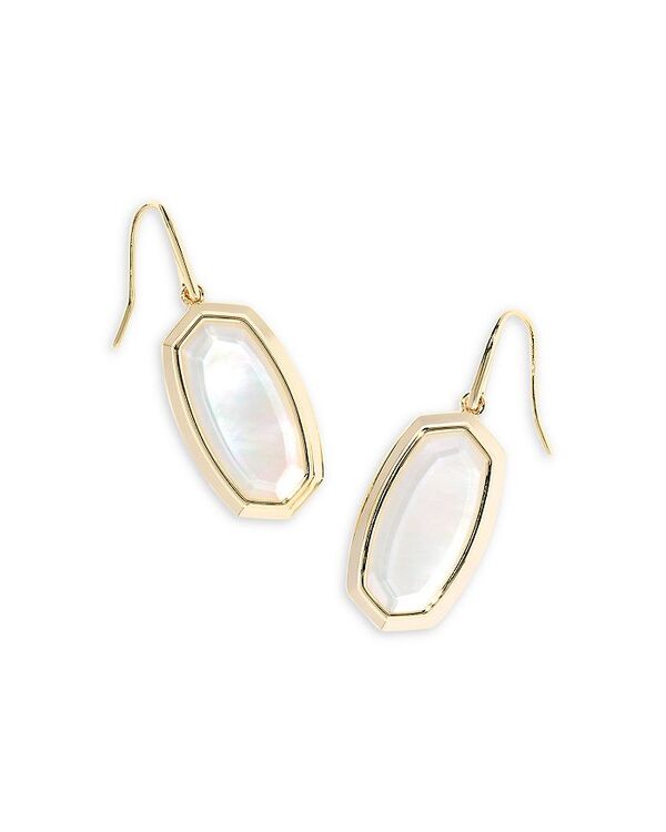 ケンドラスコット レディース アクセサリー ピアス・イヤリング Kendra Scott Dani Stone Bezel Drop Earrings Gold/Green グリーン